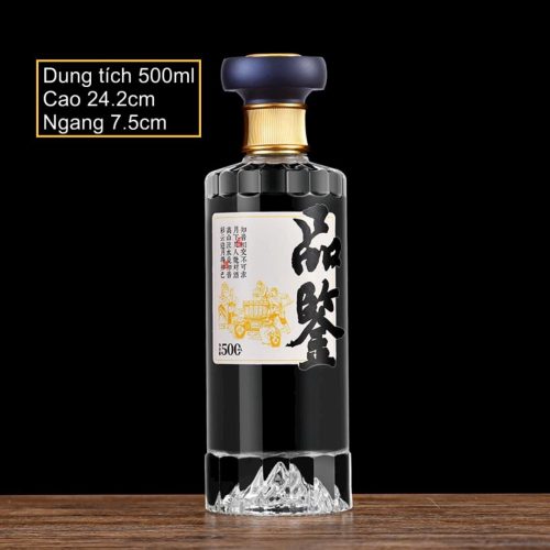 Chai Hibiki cao 500ml nắp bi