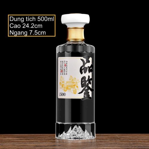 Chai Hibiki cao 500ml nắp bi