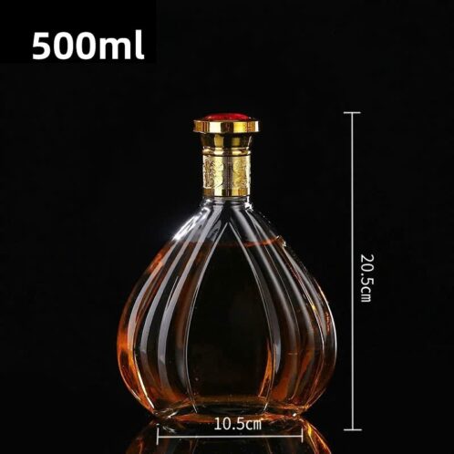 Chai thủy Tinh Courvoisier XO dung tích 500ml