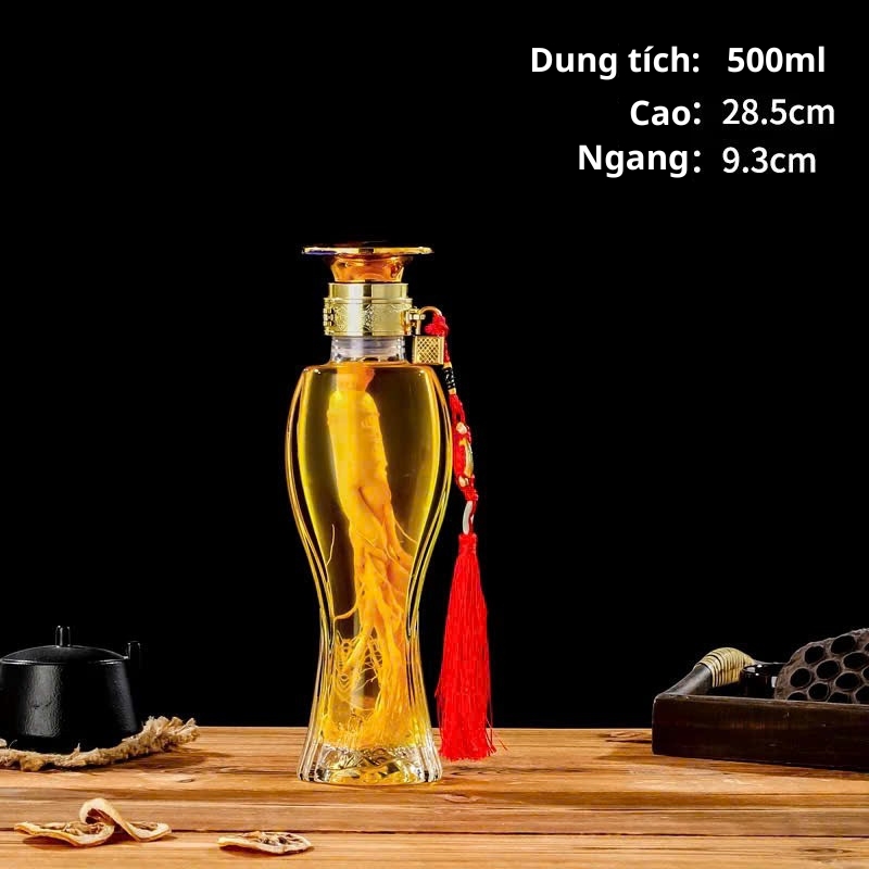 binh-dung-ruou-sam-binh-sam-1-lii-binh-thuy-tinh-dung-sam-thuy-tinh-bigmanglass (1) Bình thủy tinh đựng rượu sâm đáy núi có khóa