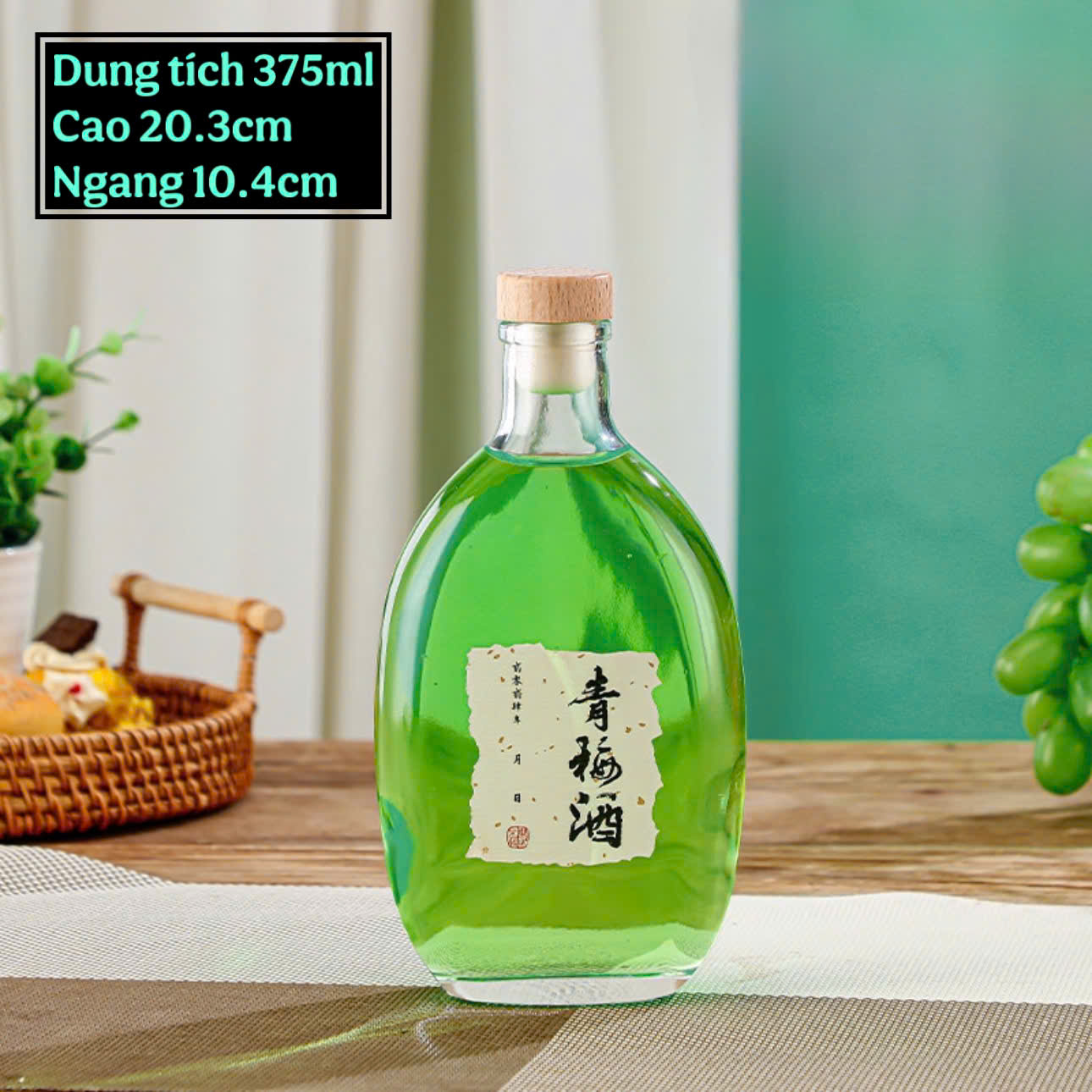 chai-thuy-tinh-dep-nap-go-chai-thuy-tinh-dung-ruou-thuy-tinh-bigmanglass (2) Chai thủy tinh dẹp nắp gỗ nhiều dung tích